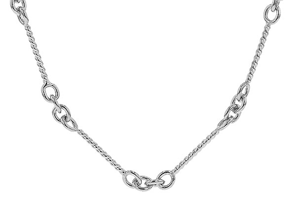 D319-78887: TWIST CHAIN (0.80MM, 14KT, 22IN, LOBSTER CLASP)