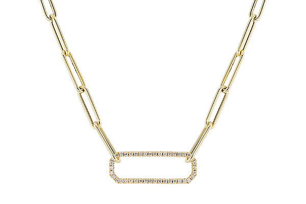 E319-73451: NECKLACE .50 TW (17 INCHES)