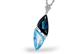 B320-66142: NECK 6.87 BLUE TOPAZ 6.97 TGW
