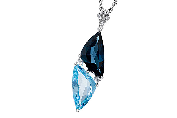 B320-66142: NECK 6.87 BLUE TOPAZ 6.97 TGW