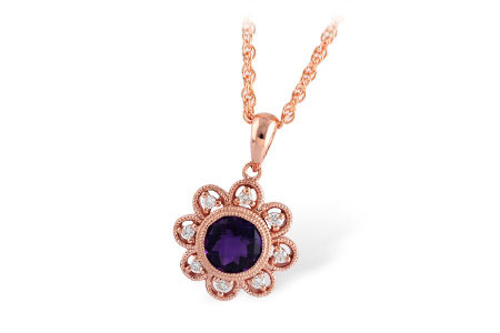 C231-60697: NECK .63 AMETHYST .70 TGW