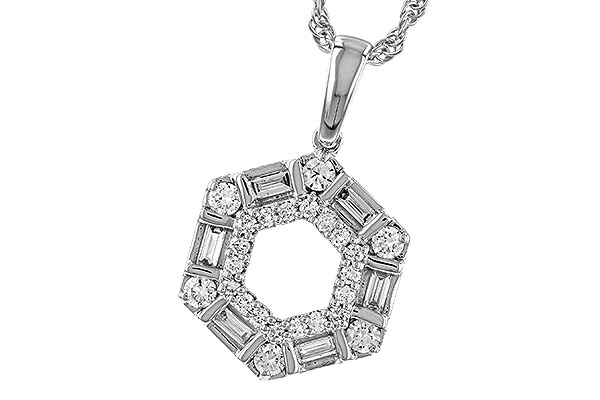 C320-65206: NECKLACE .14 TW BAG .50 TW