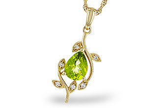 D320-67042: NECKLACE 1.16 PERIDOT 1.21 TGW (8x6MM PER)