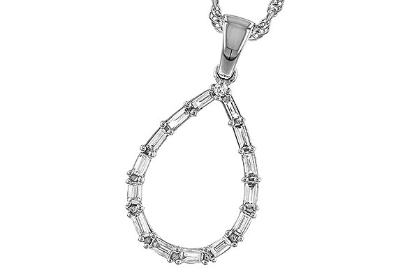 D320-69751: NECKLACE .27 BAG .28 TW