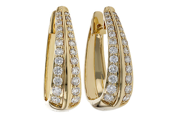 E320-67042: EARRINGS 2.00 TW