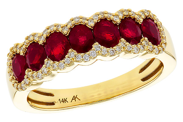 E320-71560: LDS WED RG 1.40 TW RUBY 1.57 TGW
