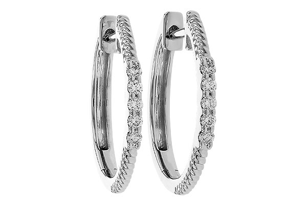 F320-68887: EARRINGS .11 TW