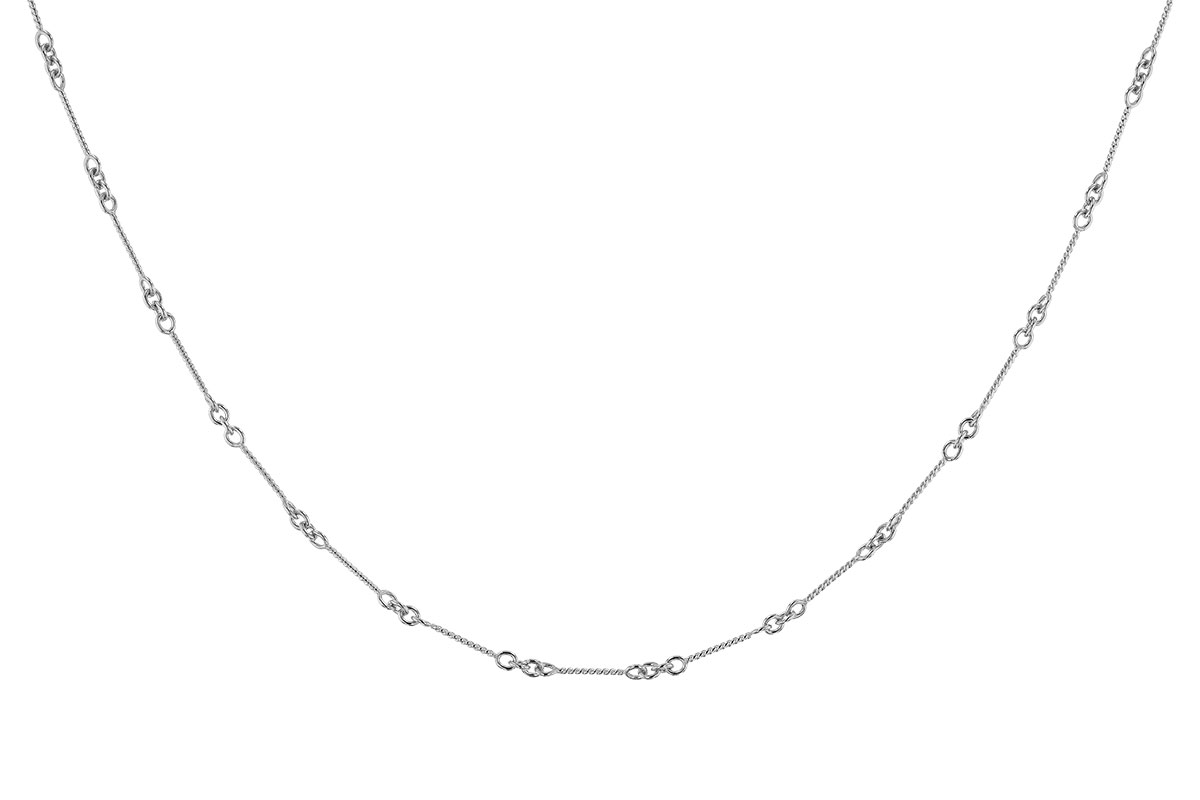 G319-78896: TWIST CHAIN (18IN, 0.8MM, 14KT, LOBSTER CLASP)