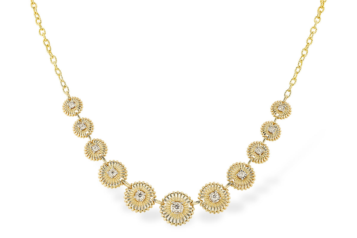G319-79751: NECKLACE .22 TW (17")