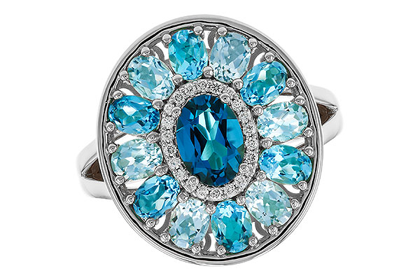 G320-70705: LDS RG 3.02 TW BLUE TOPAZ 3.10 TGW (7x5MM LBT CTR)