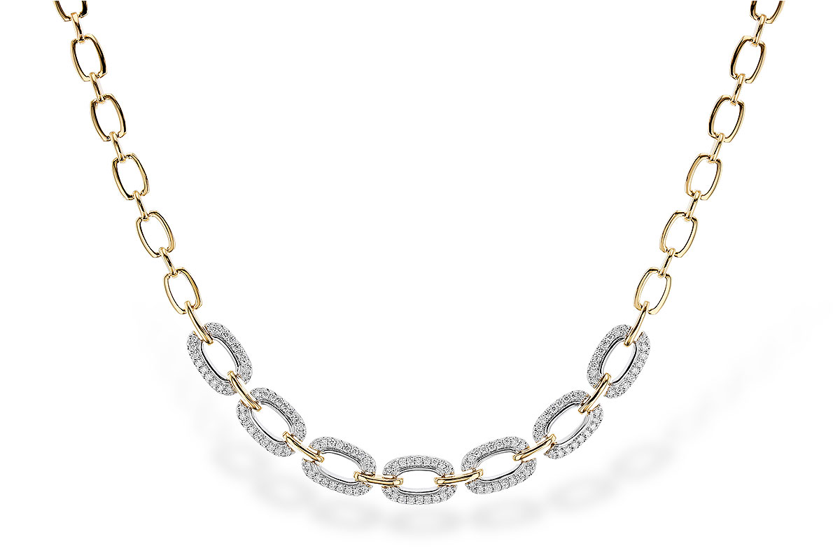 H319-74296: NECKLACE 1.95 TW (17 INCHES)