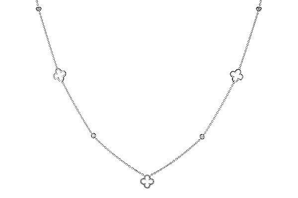 H320-66142: NECKLACE .20 TW (18")