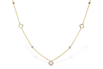 H320-66142: NECKLACE .20 TW (18")
