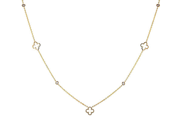 H320-66142: NECKLACE .20 TW (18")