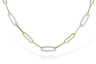 K319-73451: NECKLACE .75 TW (17 INCHES)