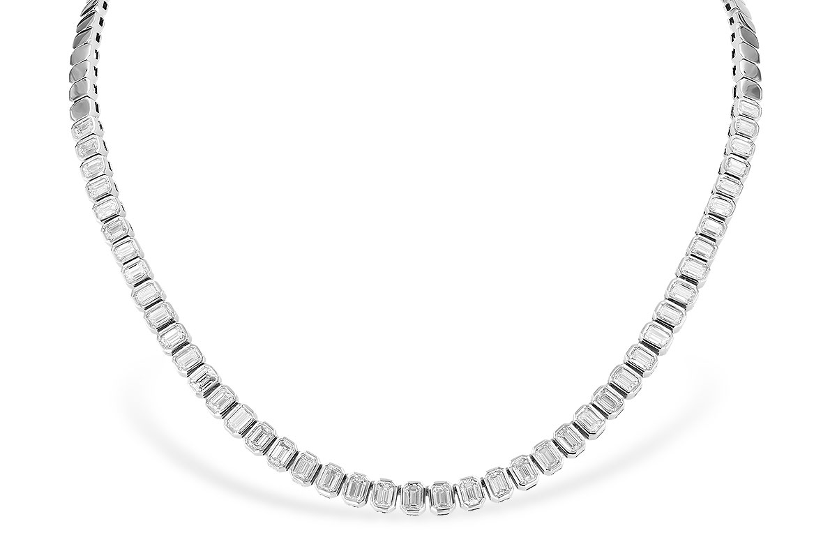 K319-78823: NECKLACE 8.25 TW E.C. DIAS (16 INCHES)