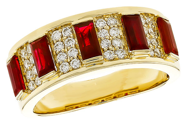 K320-68905: LDS WED RG 1.40 TW RUBY 1.69 TGW
