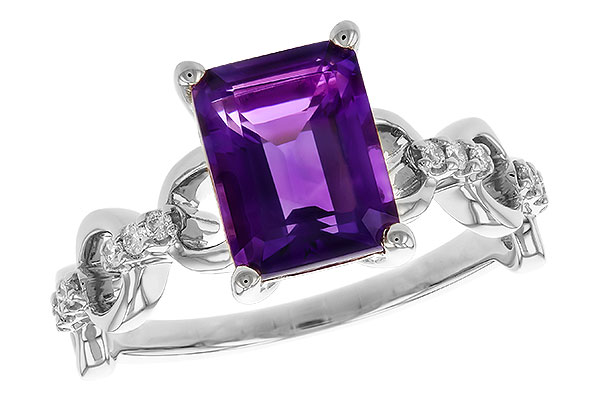 L320-70660: LDS RG 1.95 AMETHYST 2.05 TGW (9x7MM AMY)